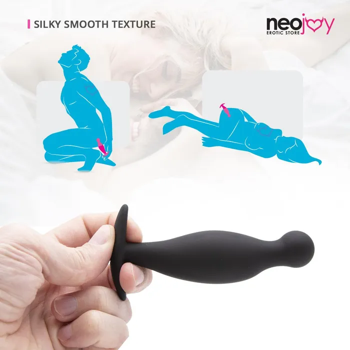 Anal Neojoy Neojoy Elegant Anal Prober Silicone Hypoallergenic Butt Plug Prostate Massager PSpot Anal Stimulation Adult Sex Toy