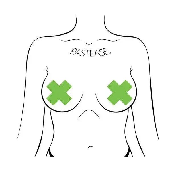 Anal Pastease Pastease Basic Plus X Black Light Reactive Neon Os Anal Pastease Pastease Basic Plus X Black Light Reactive Neon Os