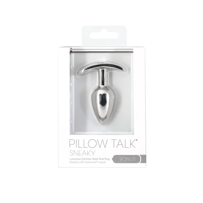 Anal Pillow Talk Pillow Talk Sneaky Luxurious Stainless Steel Anal Plug