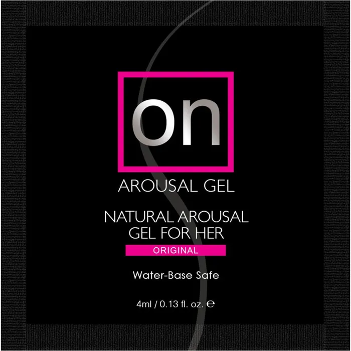Anal Sensuva Sensuva ON for Her Arousal Gel Assorted Foils and Display 100 pc 013 oz