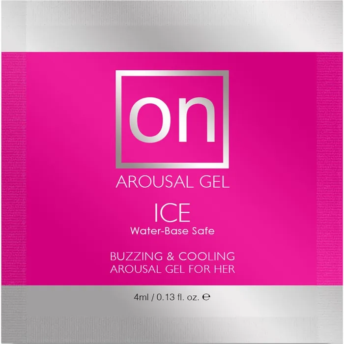 Anal Sensuva Sensuva ON for Her Arousal Gel Assorted Foils and Display 100 pc 013 oz