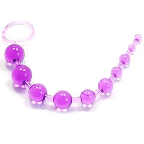Anal SexyDelivery X10 Anal Beads in Purple