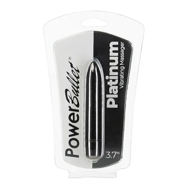 BMS Enterprises Female Sex Toys Power Bullet 37 Platinum Vibrating Massager BMS Enterprises Female Sex Toys Power Bullet 37 Platinum Vibrating Massager
