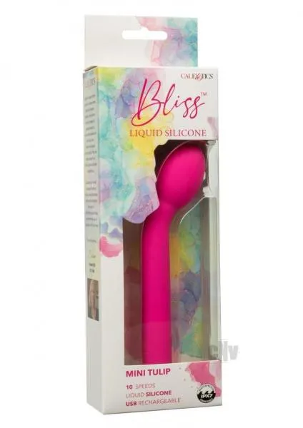 Bliss Liquid Silicone Mini Tulip California Exotic Novelties Female Sex Toys Bliss Liquid Silicone Mini Tulip California Exotic Novelties Female Sex Toys