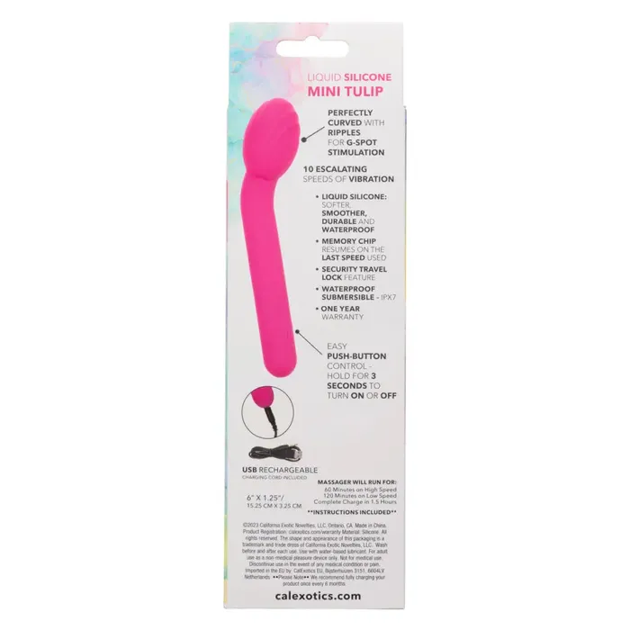Bliss Liquid Silicone Mini Tulip California Exotic Novelties Female Sex Toys