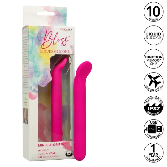Bliss Mini Clitoriffic Liquid Silicone California Exotic Novelties Female Sex Toys Bliss Mini Clitoriffic Liquid Silicone California Exotic Novelties Female Sex Toys