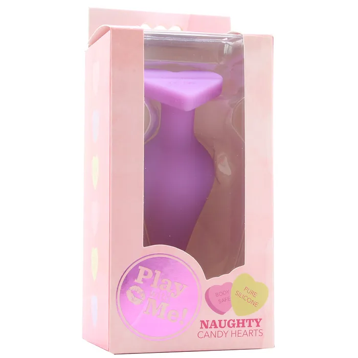 Blush Anal Candy Hearts Do Me Now Small Butt Plug in Purple Blush Anal Candy Hearts Do Me Now Small Butt Plug in Purple