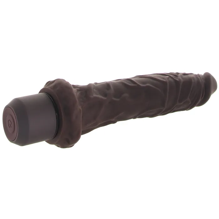Blush Anal Dr Skin Dr Richard 9 Inch Vibe in Brown