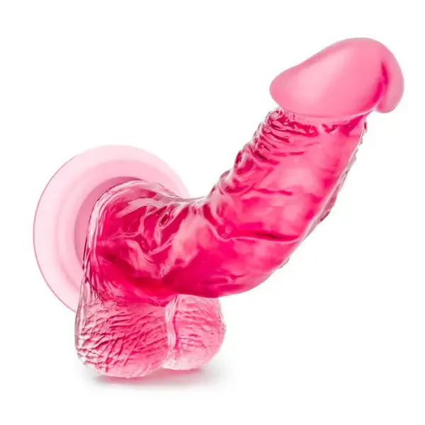 Blush Dildos Blush B Yours Sweet n Hard 8 Realistic 65 in Dildo with Balls Suction Cup Blue Blush Dildos Blush B Yours Sweet n Hard 8 Realistic 65 in Dildo with Balls Suction Cup Blue