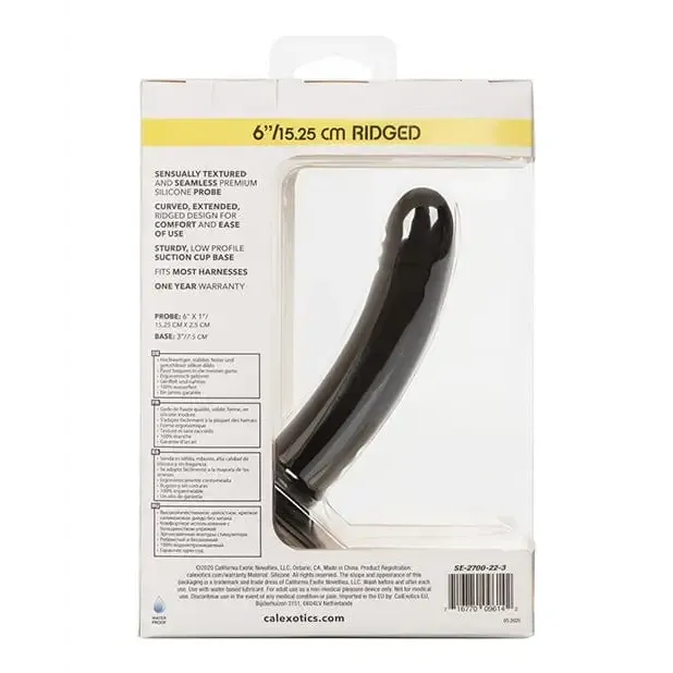 CalExotics Anal Boundless 6 Ridged Black