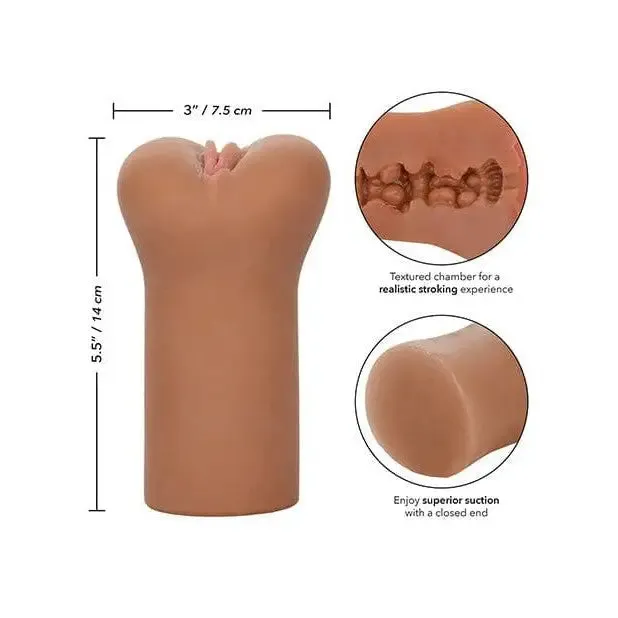 CalExotics Cheap Thrills The Teacher Tan Dildos