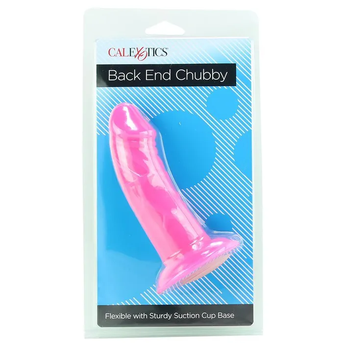 CalExotics Dildos Back End Chubby Dildo in Pink