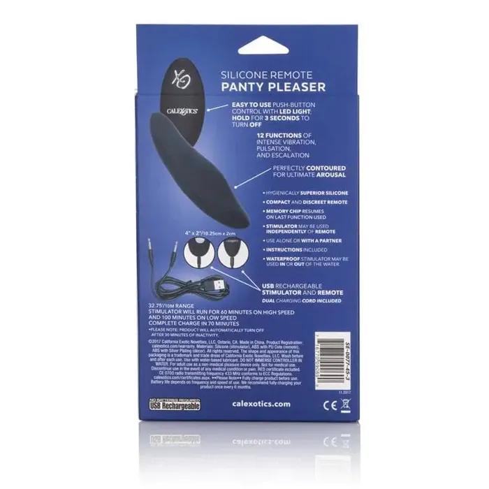 CalExotics Female Sex Toys Silicone Remote Panty Pleaser CalExotics Female Sex Toys Silicone Remote Panty Pleaser