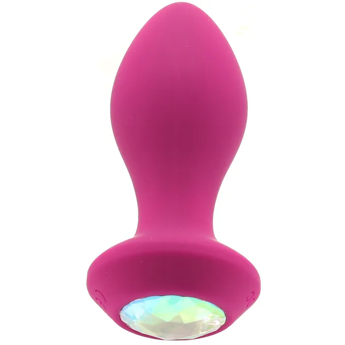 CalExotics Power Gem Vibrating Crystal Probe in Purple Anal