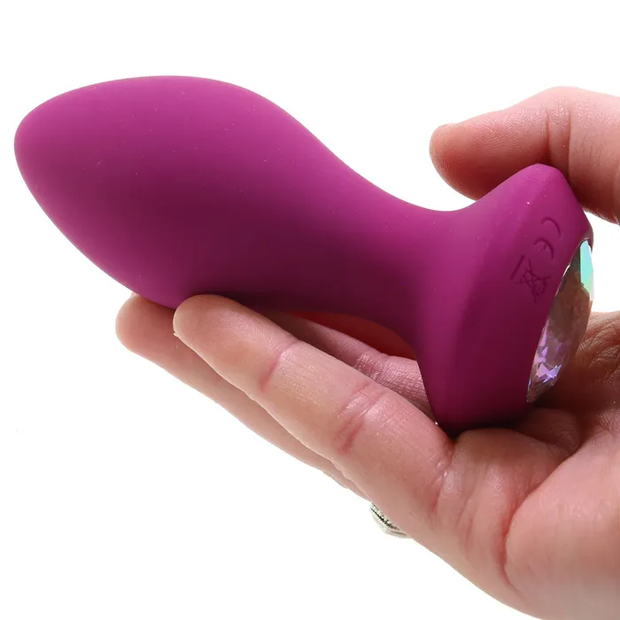 CalExotics Power Gem Vibrating Crystal Probe in Purple Anal CalExotics Power Gem Vibrating Crystal Probe in Purple Anal