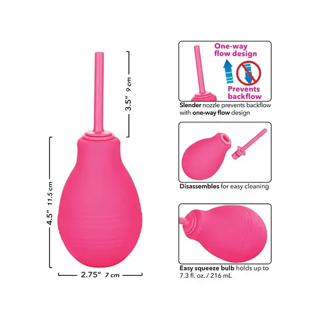 California Exotic Novelties Male Sex Toys Cheeky One Way Flow Anal Douche
