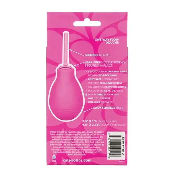California Exotic Novelties Male Sex Toys Cheeky One Way Flow Anal Douche