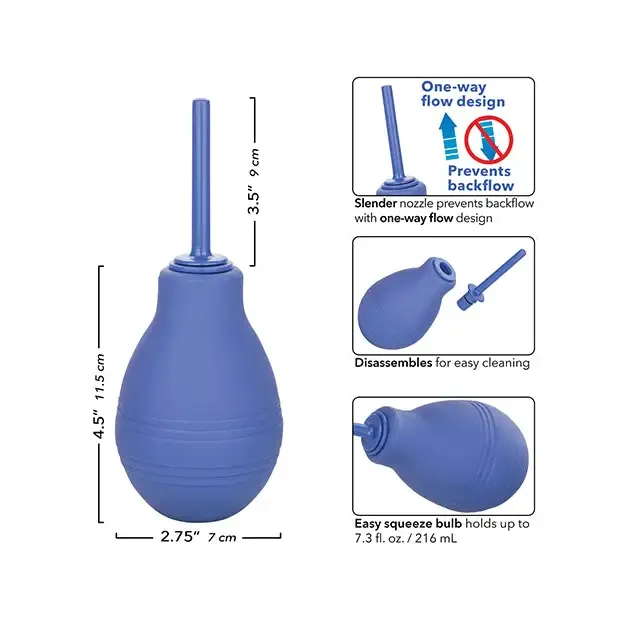 California Exotic Novelties Male Sex Toys Cheeky One Way Flow Anal Douche