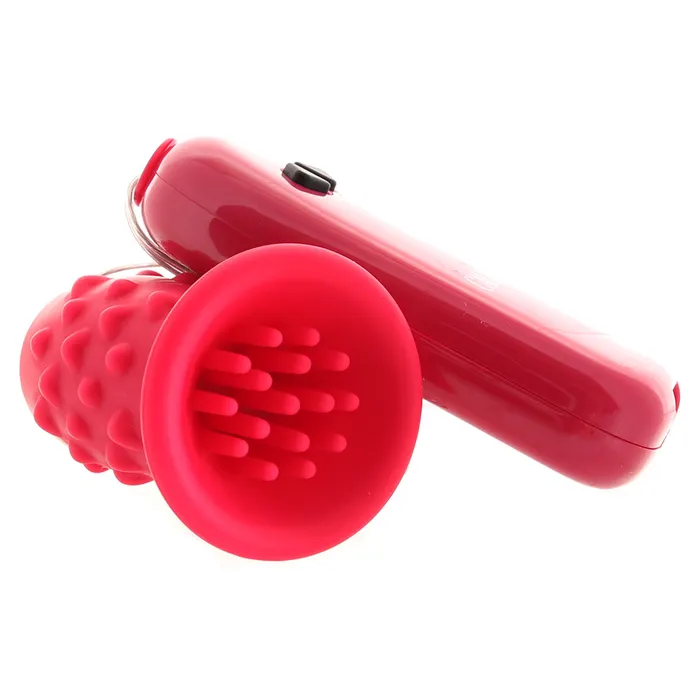 Classic Pleasure Kiss Bullet Vibe in Red CalExotics Vibrators Classic Pleasure Kiss Bullet Vibe in Red CalExotics Vibrators
