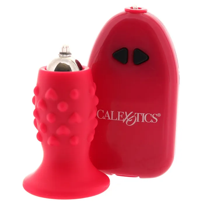 Classic Pleasure Kiss Bullet Vibe in Red CalExotics Vibrators Classic Pleasure Kiss Bullet Vibe in Red CalExotics Vibrators