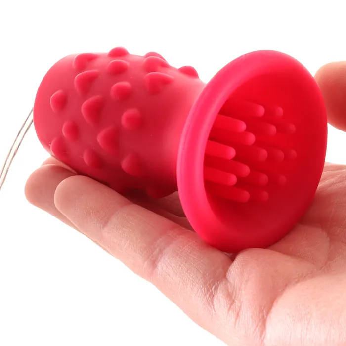 Classic Pleasure Kiss Bullet Vibe in Red CalExotics Vibrators Classic Pleasure Kiss Bullet Vibe in Red CalExotics Vibrators