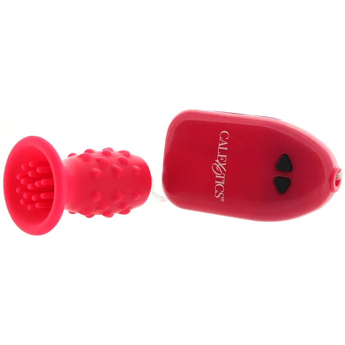 Classic Pleasure Kiss Bullet Vibe in Red CalExotics Vibrators Classic Pleasure Kiss Bullet Vibe in Red CalExotics Vibrators