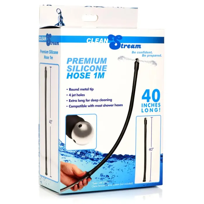 CleanStream Premium Silicone Enema Hose Female Sex Toys