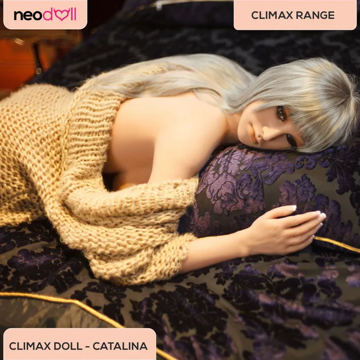 Climax Doll Male Sex Toys Climax Doll Catalina Realistic Sex Doll Gel Breast 158cm White Climax Doll Male Sex Toys Climax Doll Catalina Realistic Sex Doll Gel Breast 158cm White