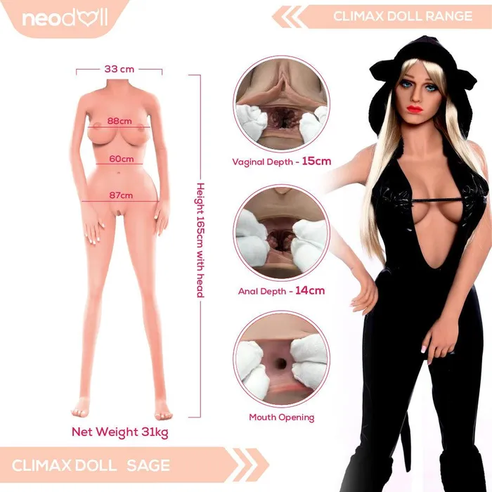 Climax Doll Sage Realistic Sex Doll Gel Breast 165cm Tan Climax Doll Male Sex Toys Climax Doll Sage Realistic Sex Doll Gel Breast 165cm Tan Climax Doll Male Sex Toys