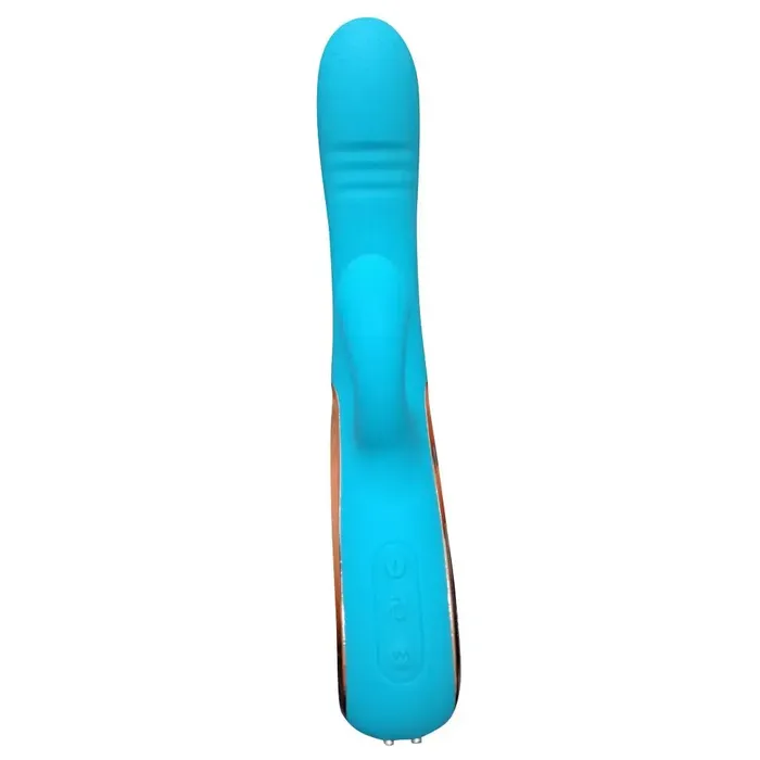 Cloud 9 Novelties Cloud 9 Health Wellness Air Touch Vi Aqua Blue Vibrators