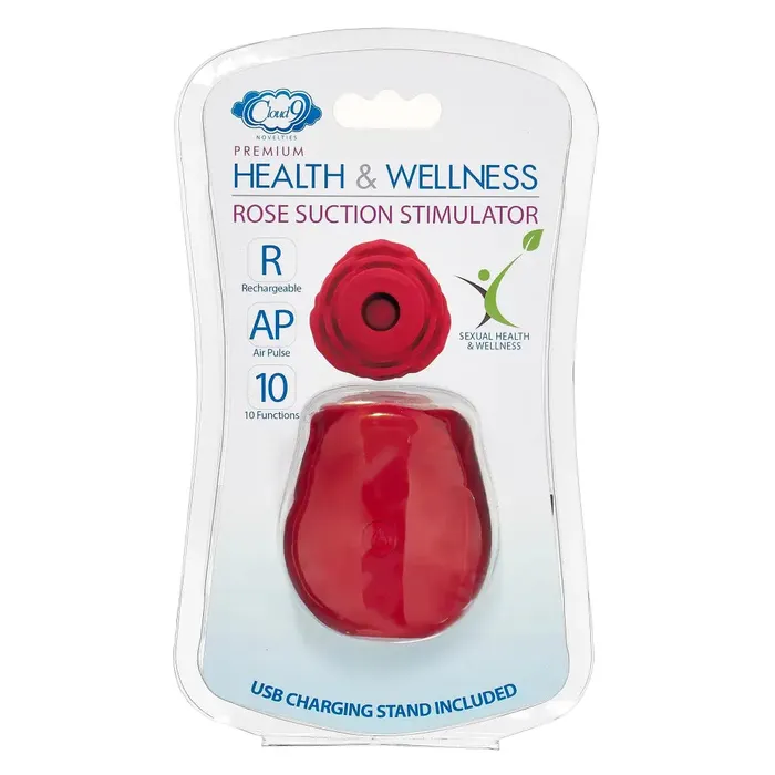 Cloud 9 Novelties Vibrators Cloud 9 Health Wellness Rose Suction Stimulator Red Cloud 9 Novelties Vibrators Cloud 9 Health Wellness Rose Suction Stimulator Red