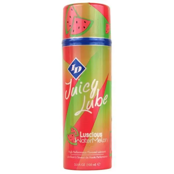 Couples ID Juicy Lube 108ml Edible Glide Lubricant for Oral Sex ID Lube
