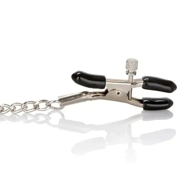 Couples Nipple Play Triple Intimate Clamps CalExotics Couples Nipple Play Triple Intimate Clamps CalExotics