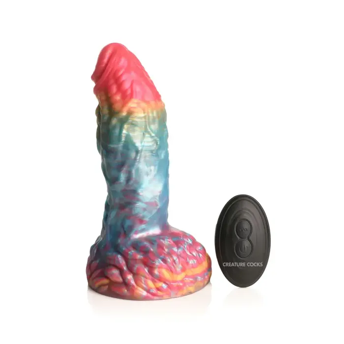 Creature Cocks Rainbow Phoenix Vibrating Silicone Dildo Creature Cocks Female Sex Toys Creature Cocks Rainbow Phoenix Vibrating Silicone Dildo Creature Cocks Female Sex Toys