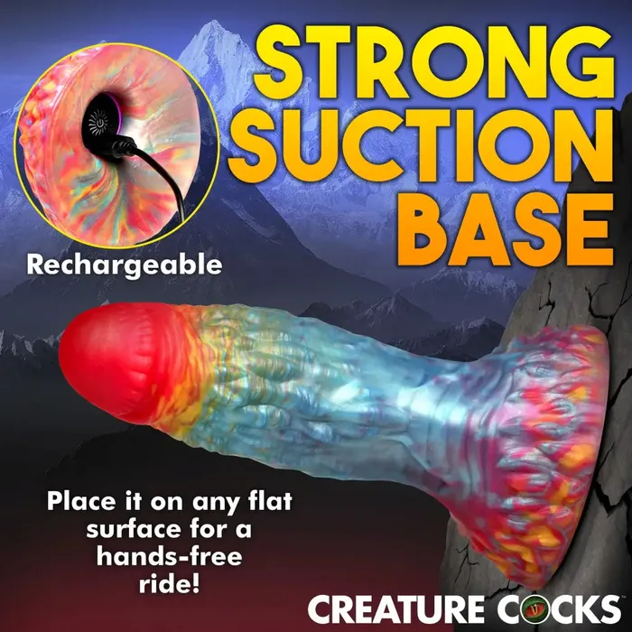 Creature Cocks Rainbow Phoenix Vibrating Silicone Dildo Creature Cocks Female Sex Toys Creature Cocks Rainbow Phoenix Vibrating Silicone Dildo Creature Cocks Female Sex Toys