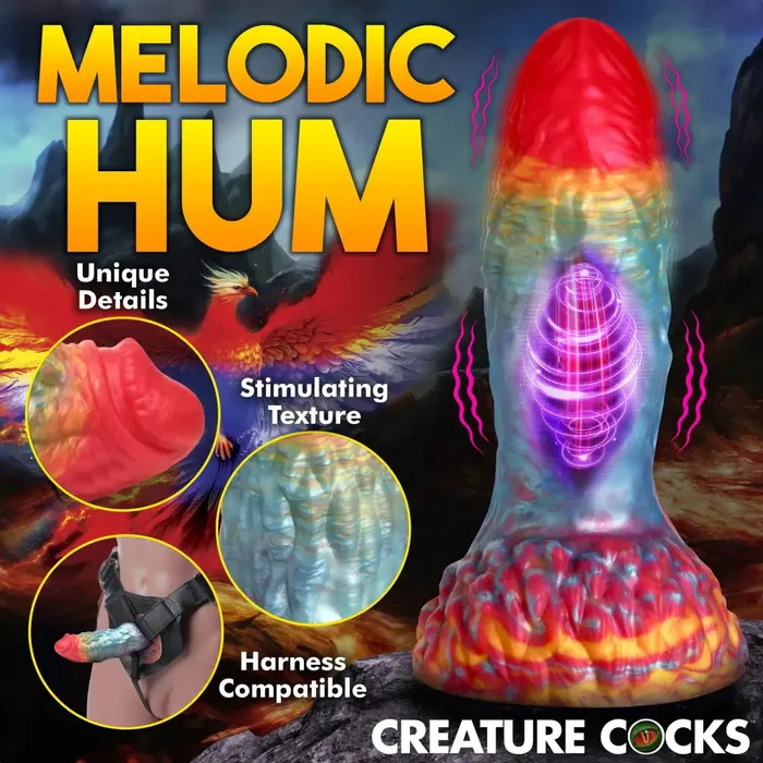 Creature Cocks Rainbow Phoenix Vibrating Silicone Dildo Creature Cocks Female Sex Toys Creature Cocks Rainbow Phoenix Vibrating Silicone Dildo Creature Cocks Female Sex Toys