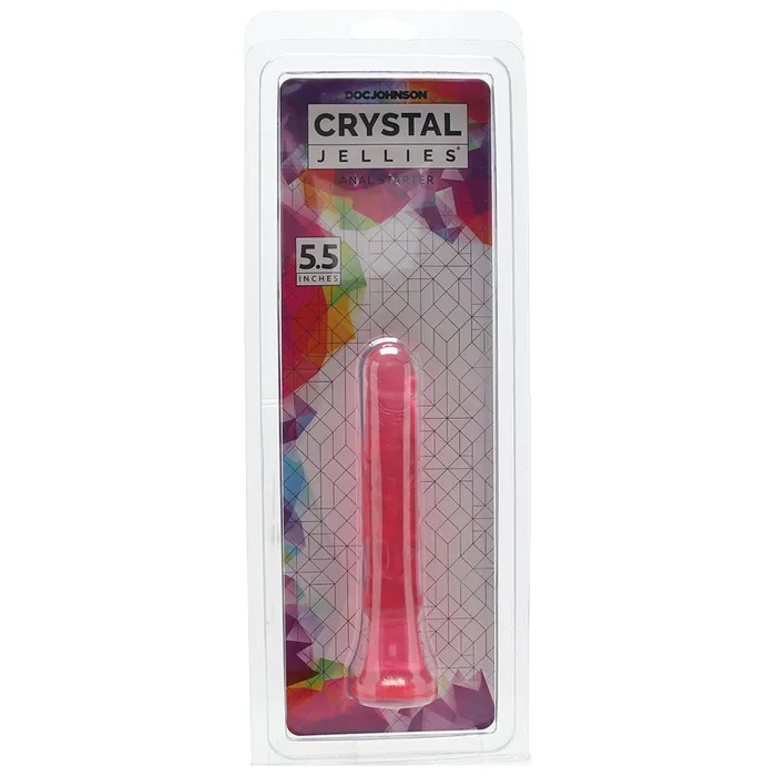 Crystal Jellies Anal Starter in Pink Doc Johnson Anal Crystal Jellies Anal Starter in Pink Doc Johnson Anal