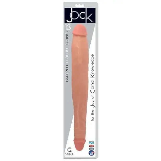 Curve Toys Dildos Curve Novelties Jock 13 Tapered Double Dong