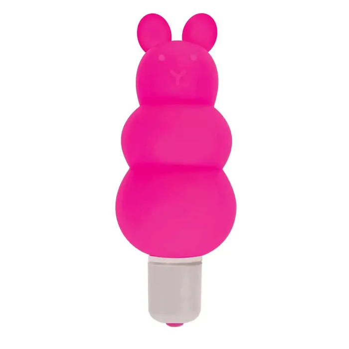 Curve Toys Excite Silicone Ripple Bullet Vibe Pink Vibrators