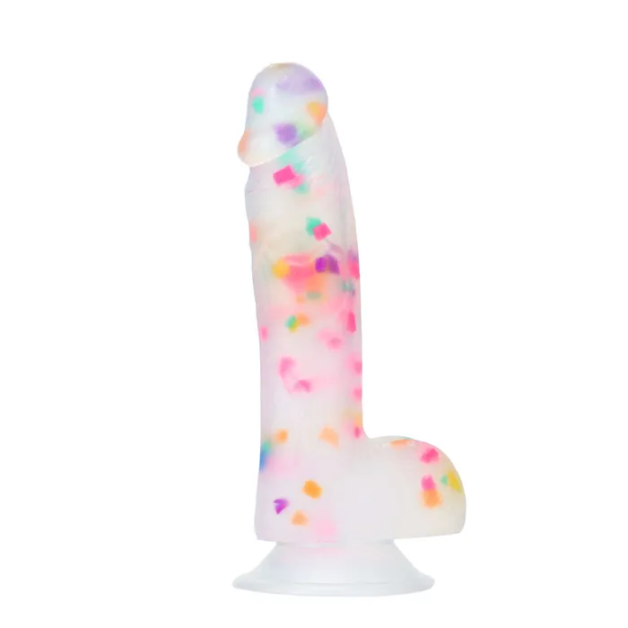 Dildos Addiction Addiction Party Marty Silicone Confetti Dong