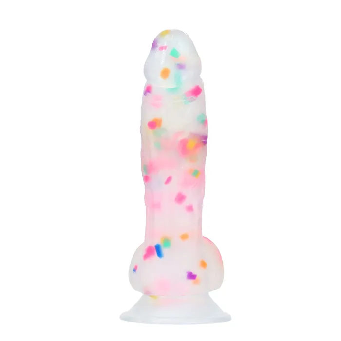 Dildos Addiction Addiction Party Marty Silicone Confetti Dong