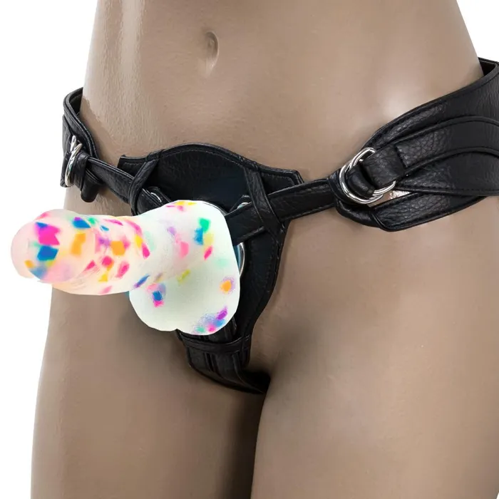 Dildos Addiction Addiction Party Marty Silicone Confetti Dong