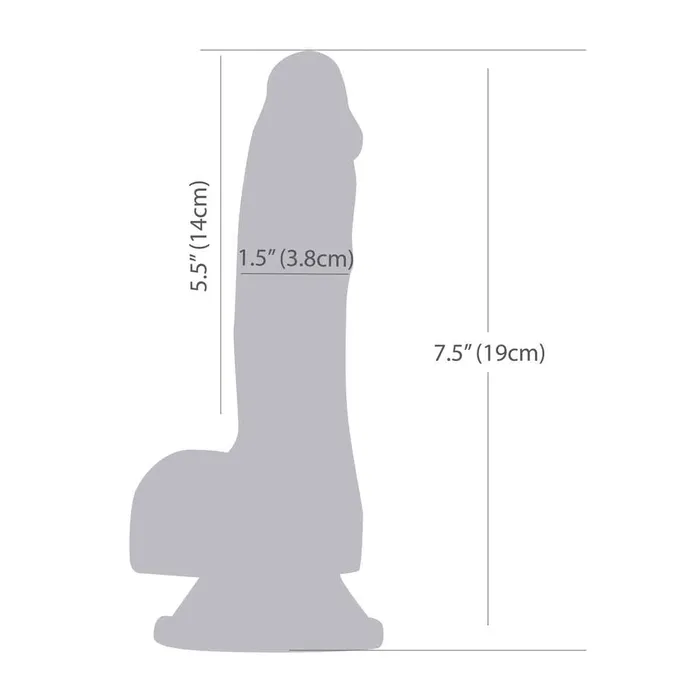 Dildos Addiction Luke 75 GlowintheDark Dildo With Balls Blue Addiction Dildos Addiction Luke 75 GlowintheDark Dildo With Balls Blue Addiction
