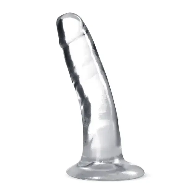 Dildos Blush Blush B Yours Plus Hard n Happy 5 in Dildo with Suction Cup Clear Dildos Blush Blush B Yours Plus Hard n Happy 5 in Dildo with Suction Cup Clear