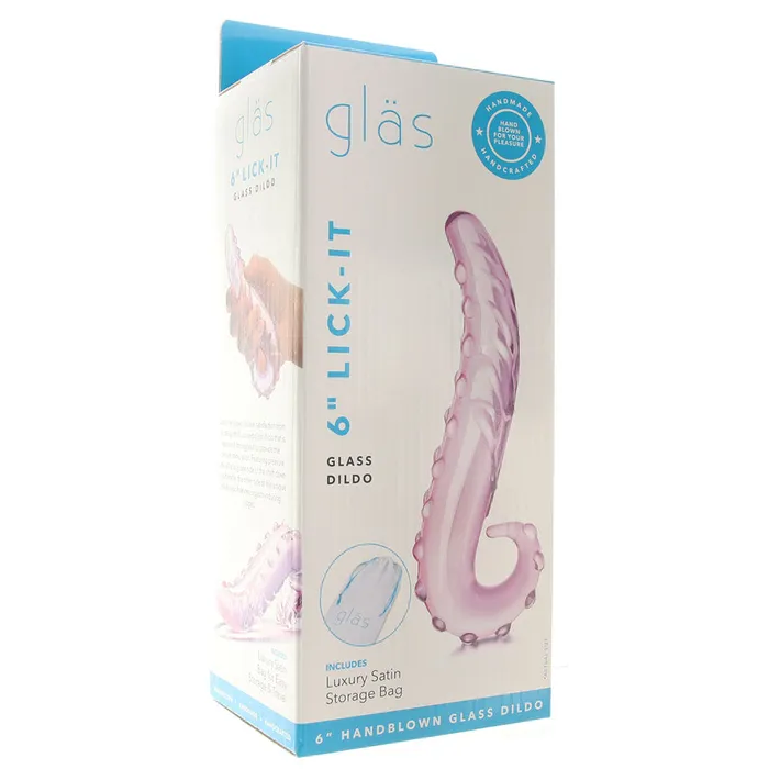 Dildos Electric Eel gls LickIt Dildo Dildos Electric Eel gls LickIt Dildo