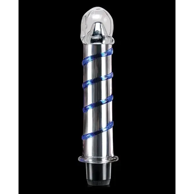 Dildos Icicles Icicles No 20 Hand Blown Glass Vibrator Waterproof Clear Wblue Swirls Dildos Icicles Icicles No 20 Hand Blown Glass Vibrator Waterproof Clear Wblue Swirls