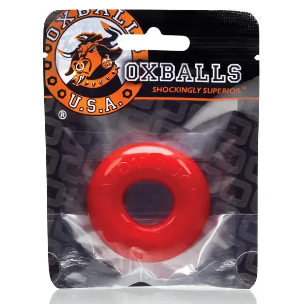 Dildos OXBALLS OxBalls DoNut 2 Cockring Large Clear Dildos OXBALLS OxBalls DoNut 2 Cockring Large Clear