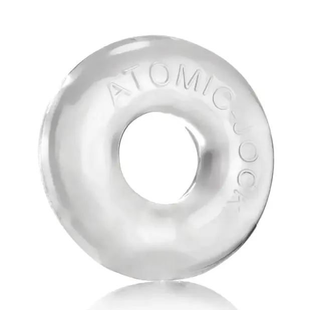 Dildos OXBALLS OxBalls DoNut 2 Cockring Large Clear Dildos OXBALLS OxBalls DoNut 2 Cockring Large Clear