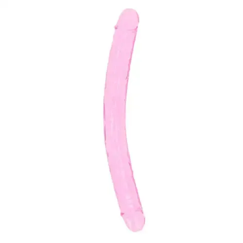 Dildos SHOTS AMERICA RealRock Crystal Clear Double Dong 18 in DualEnded Dildo Pink Dildos SHOTS AMERICA RealRock Crystal Clear Double Dong 18 in DualEnded Dildo Pink