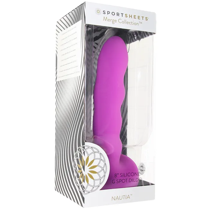 Dildos Sportsheets Nautia 8 Inch GSpot Dildo Dildos Sportsheets Nautia 8 Inch GSpot Dildo